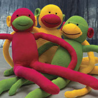 Jan Willet, Soft Sculpture, Monkeys