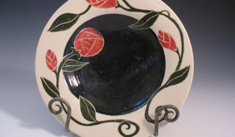 Judy Kanigel, Ceramic Plate