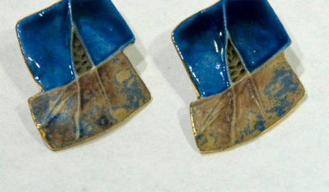 Sholeh Regna, Porcelain Earrings