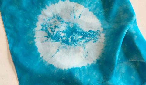 Elaine Yoneoka Shibori Scarf