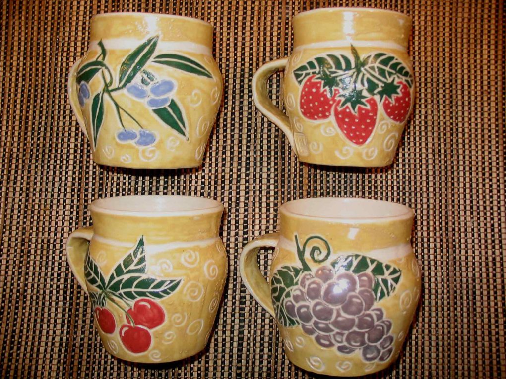 Judy Kanigel, Ceramic Mugs