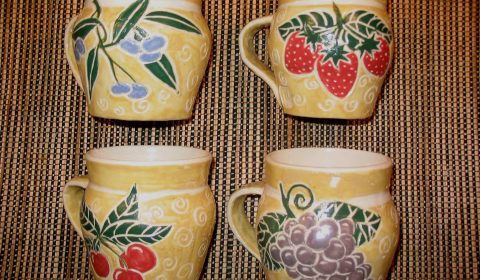 Judy Kanigel, Ceramic Mugs