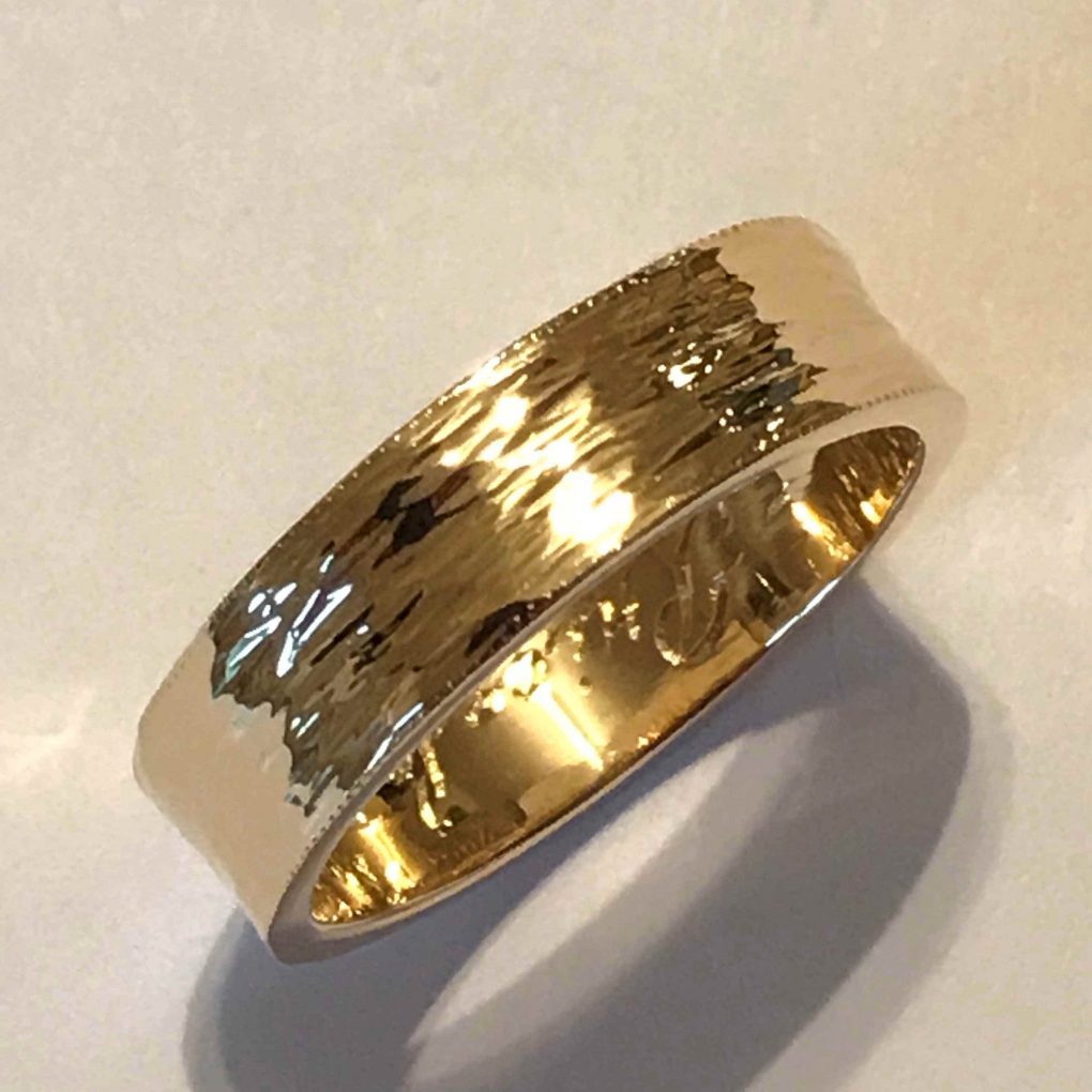 Thierry Astesano, Forged Wedding Band, scaled