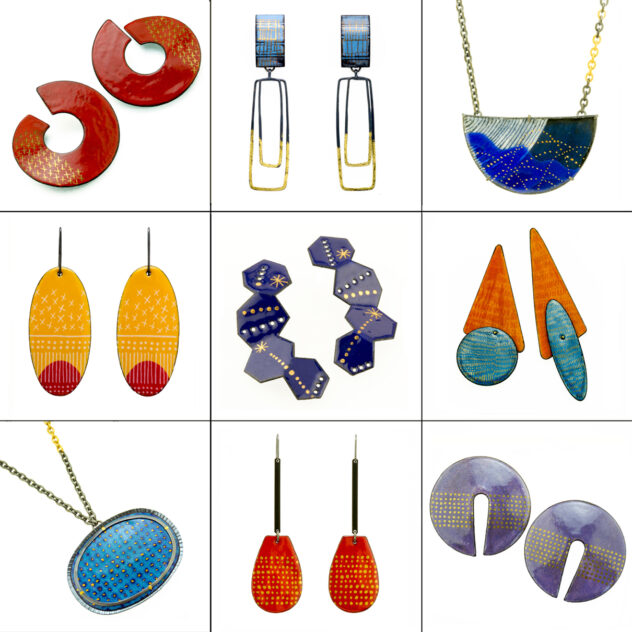 Jenne Rayburn Enamel Jewelry