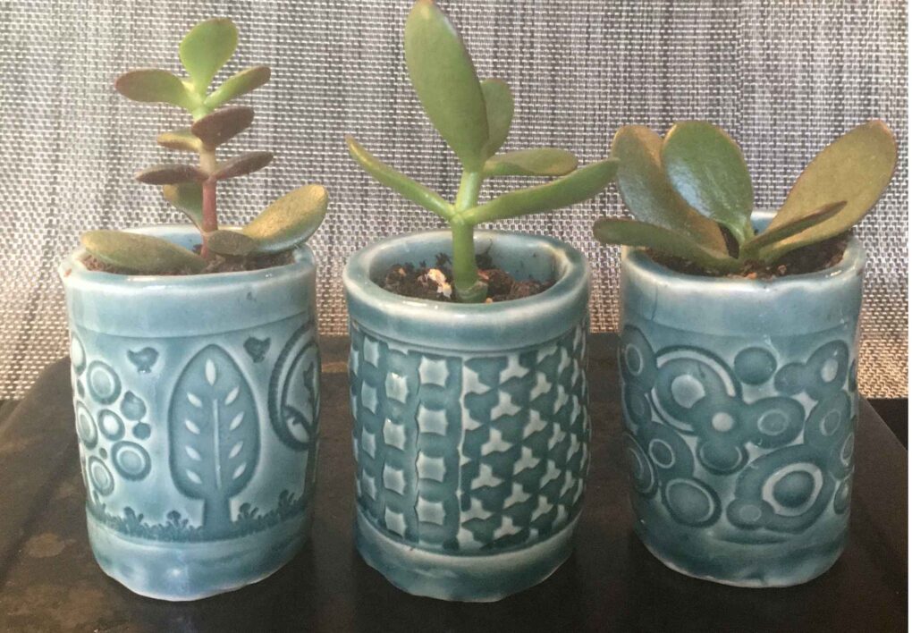 Judy Kanigel little pots