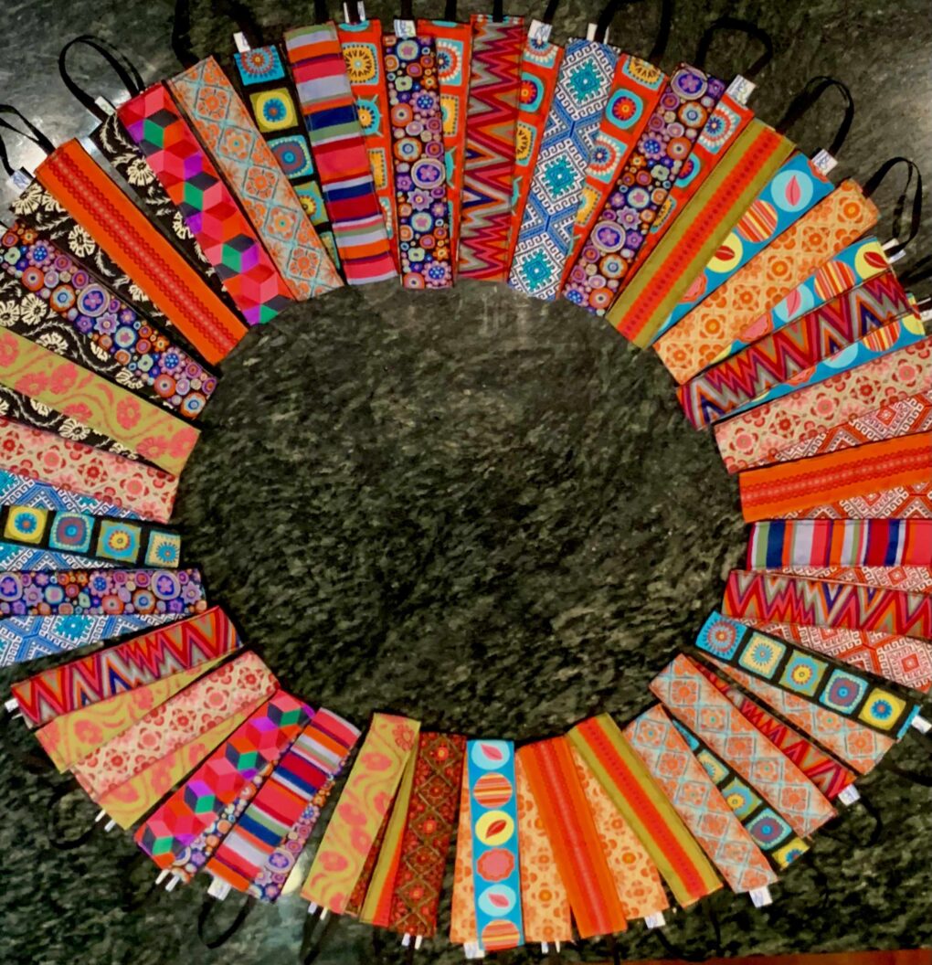 Jan Hurd, reversible headbands