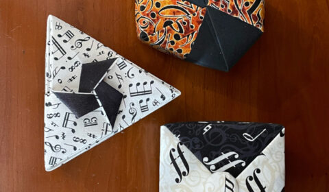 Berline Chao, Origami Artist; Music Boxes
